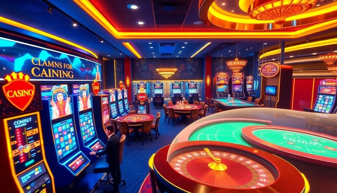Featured vibrant online casino lobby at https://tg777.one/ showcasing immersive slot machines and roulette tables.