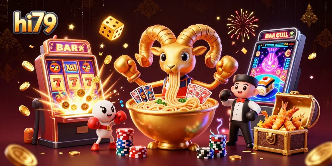 Experience thrilling gameplay and entertainment with hi79's vibrant casino offerings.