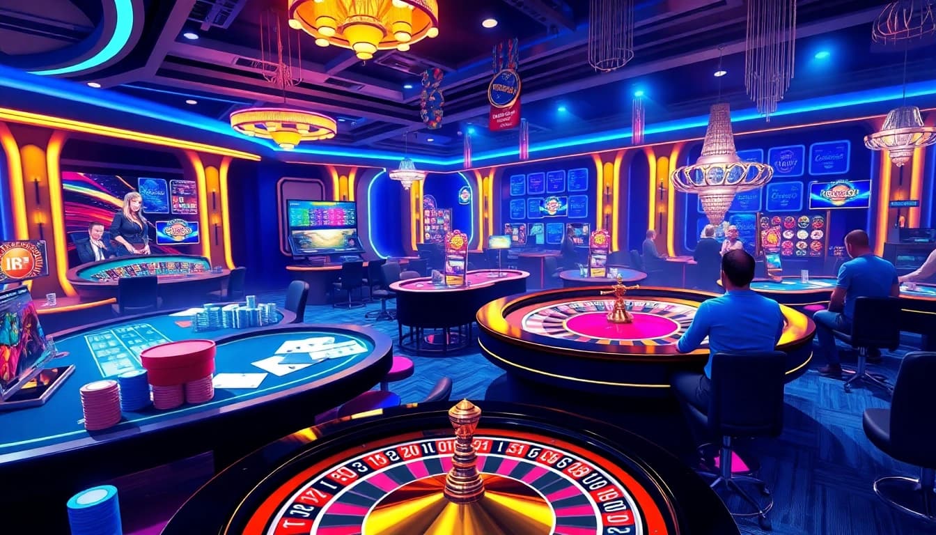 Exciting online gambling experience on https://tylekeonhacai5.plus/ showcasing casino bets and games.