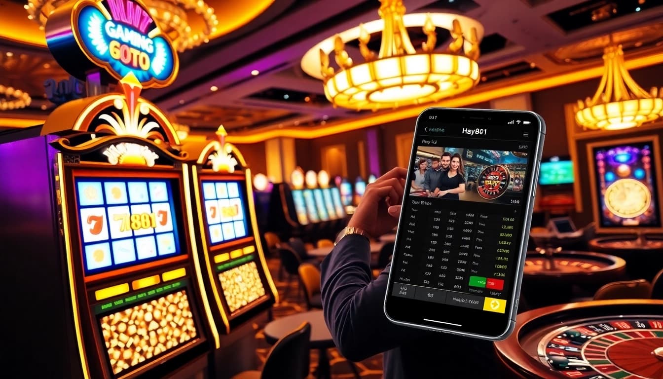 Experience the thrill of winning at Hay881's dazzling casino games filled with excitement.