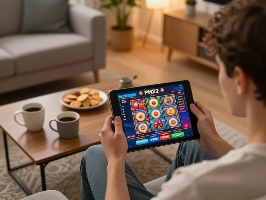 Play exciting slots on PH22 while relaxing at home with accessible online casino.