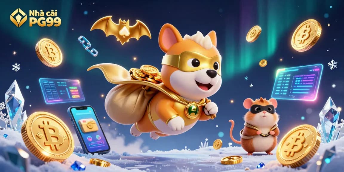 Win big at Nhà cái PG99 with fantasy characters and vibrant casino game elements.