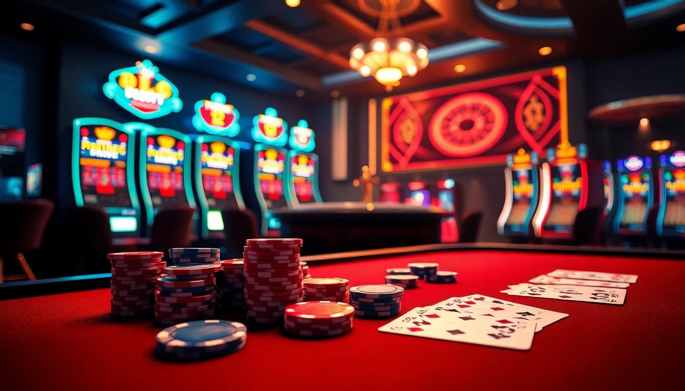 Experience high-stakes gaming at https://jun88.now/ with luxurious casino tables and exciting slot machines.