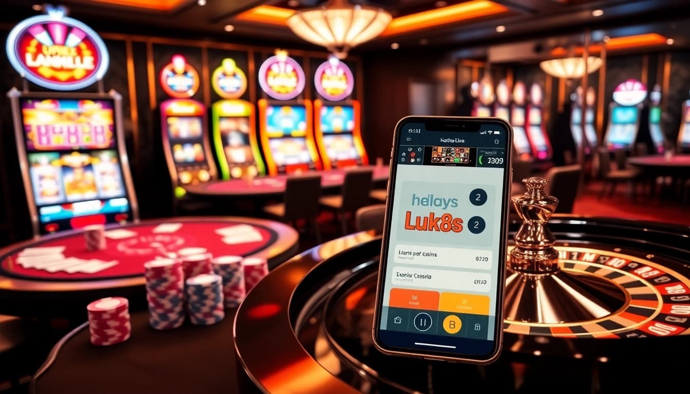 Experience thrilling gambling action at https://luck8s.live/, featuring poker, roulette, and slots.