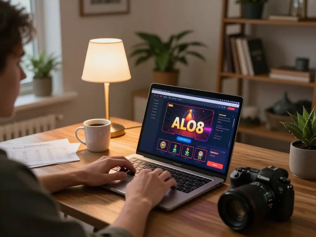 Players strategizing with ALO8 interface during an engaging online gambling session