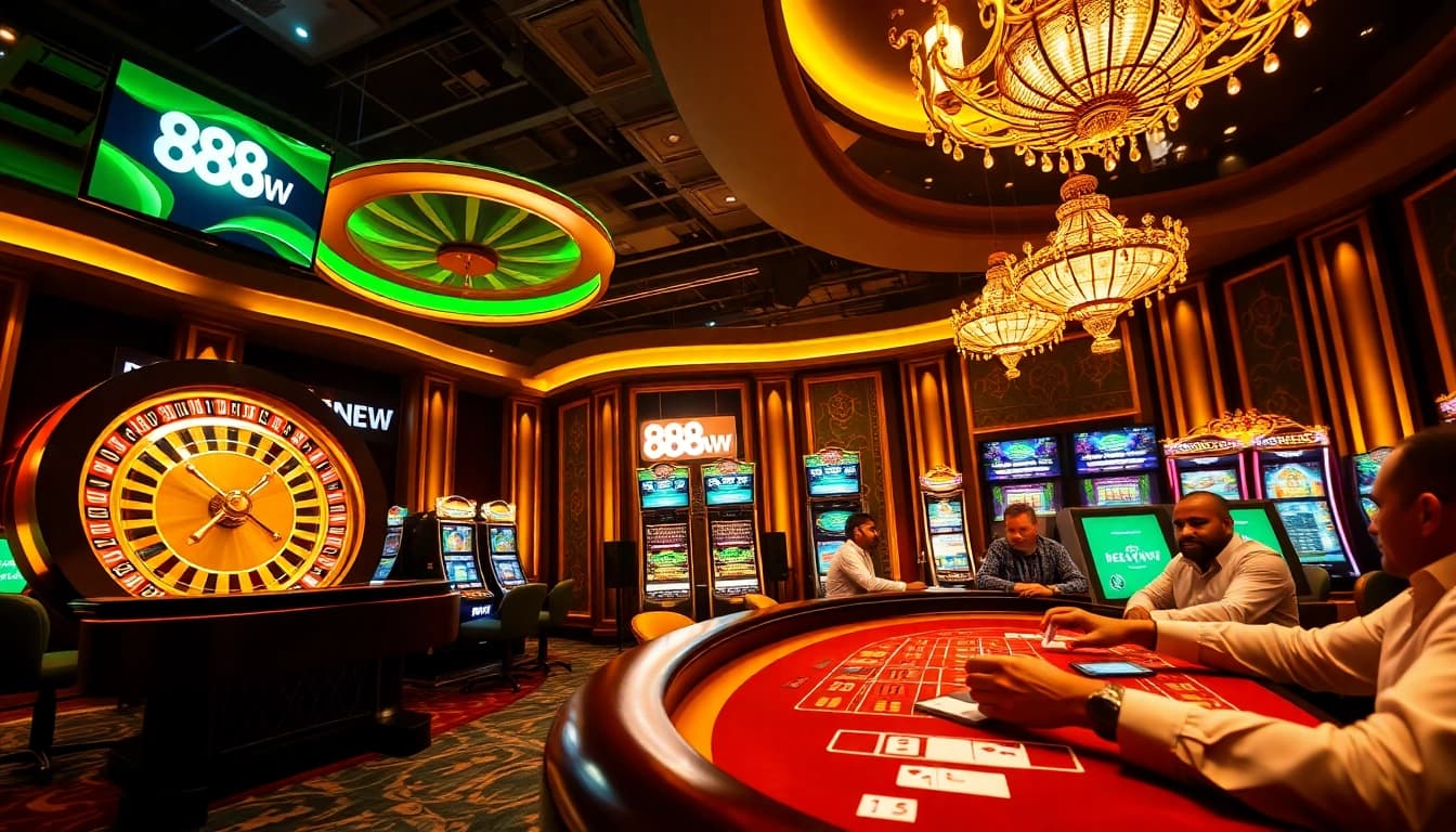 Experience the excitement of gambling with 888NEW's innovative gameplay and thrilling casino atmosphere.