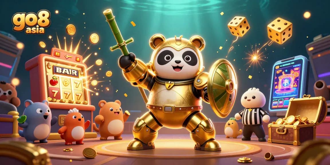 Experience the excitement of go8 asia with a jackpot explosion and vivid casino elements.