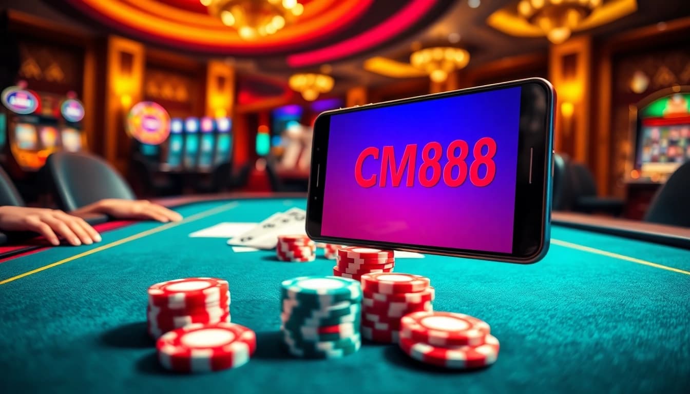 Engage with the thrilling experience of gambling at https://cm888.mobi/ with vibrant casino visuals.