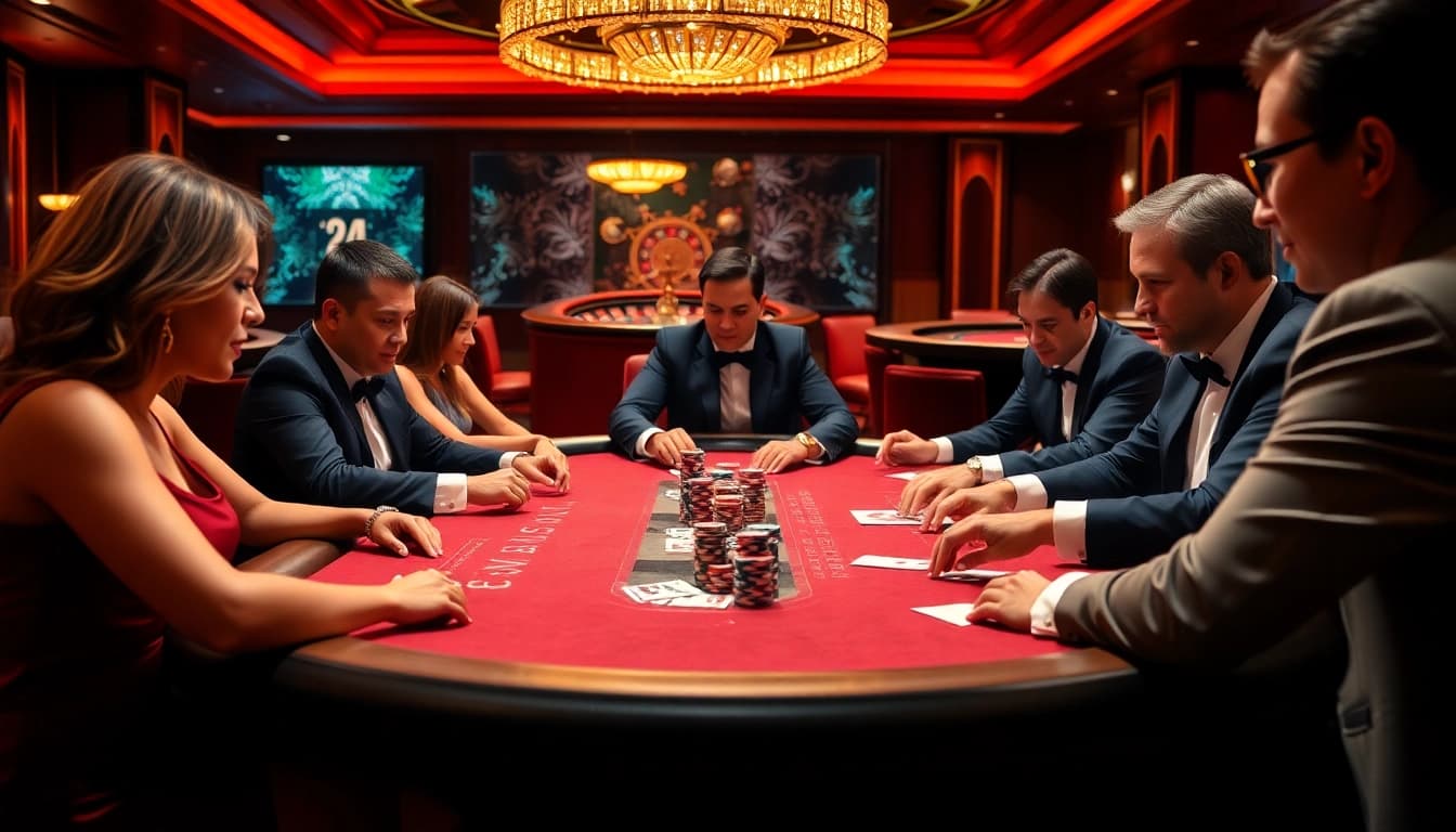 Experience high-stakes poker at https://mm88.agency/, showcasing strategic play and luxury.
