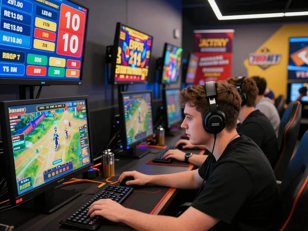 Engaged players experiencing online games at 789bet.com, showcasing the excitement of live betting.