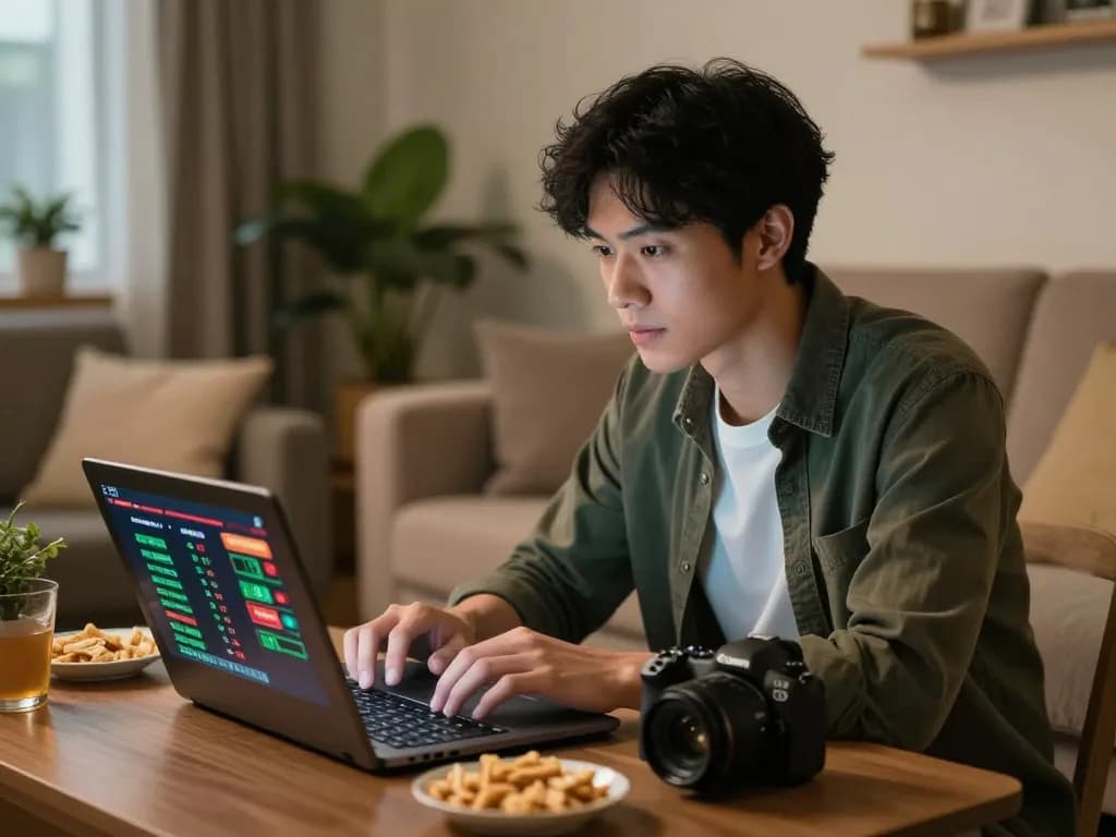 Engaging online betting moment on https://s666hn.com/, emphasizing strategic decisions and comfortable home atmosphere.