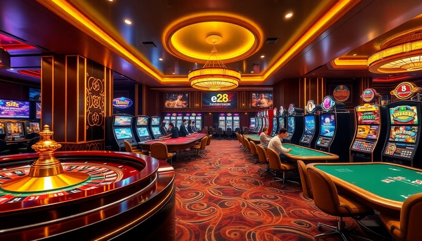 Join the excitement at e28 malaysia's vibrant online casino with live dealers and diverse games.