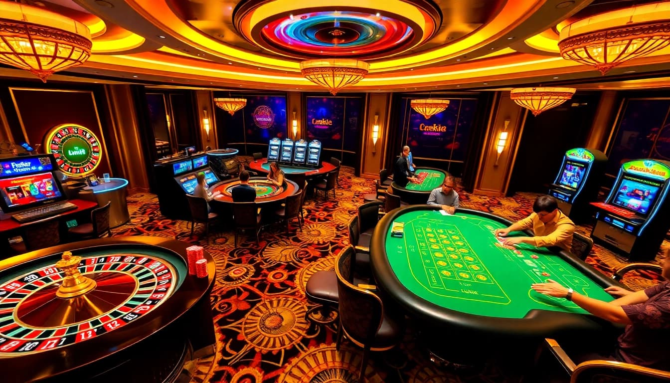 Experience the thrill of luck8 at professional casino tables and vibrant slot machines.