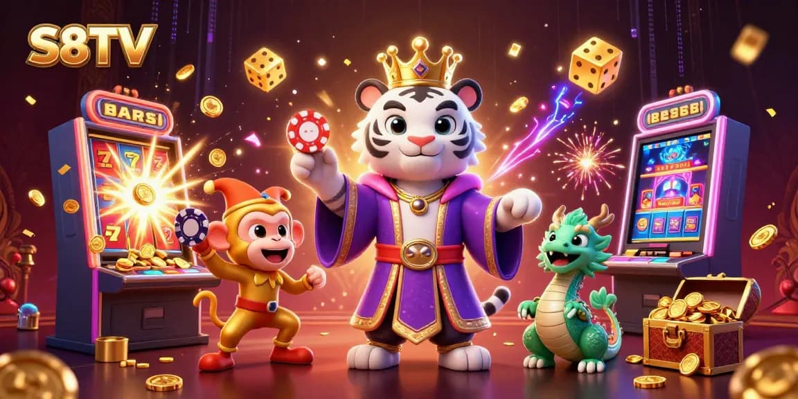 S8TV offers thrilling online casino action with jackpot slots and exciting gaming elements.