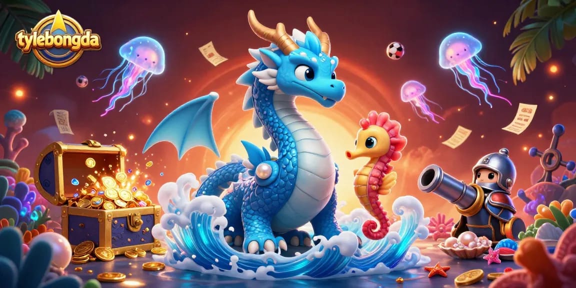 Engage in thrilling betting action with tylebongda featuring magical sea creatures and dynamic gambling elements.