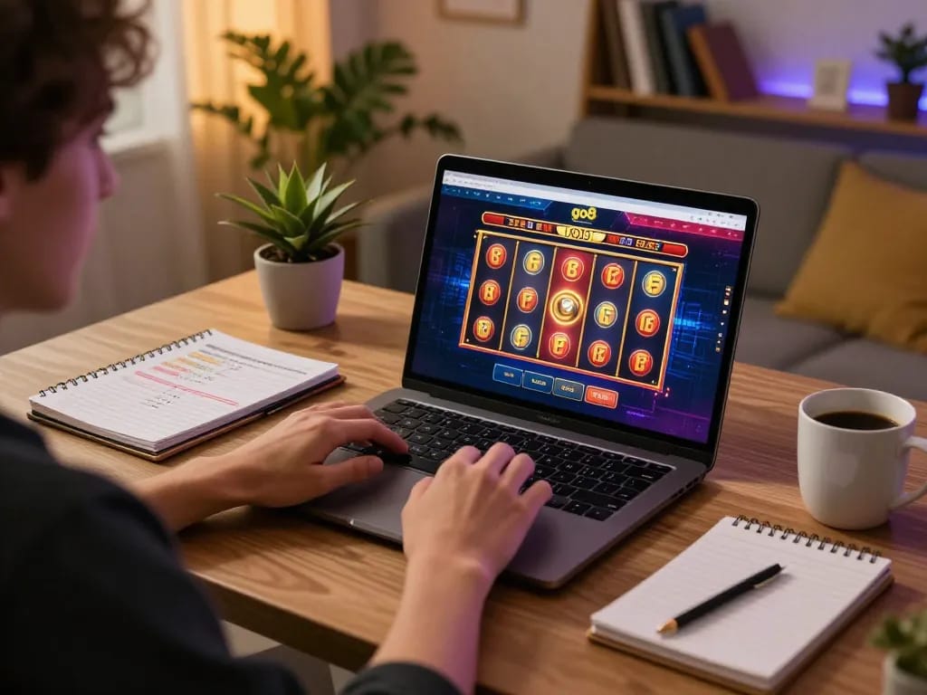 Play slots on go8 platform showcasing dynamic gaming experience and strategic approach.