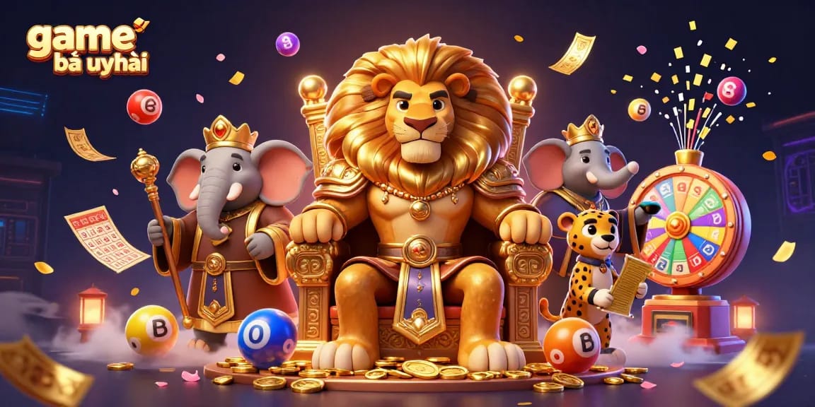 Win big with game bài uy tín in this vibrant casino-themed digital artwork showcasing excitement and glamour.