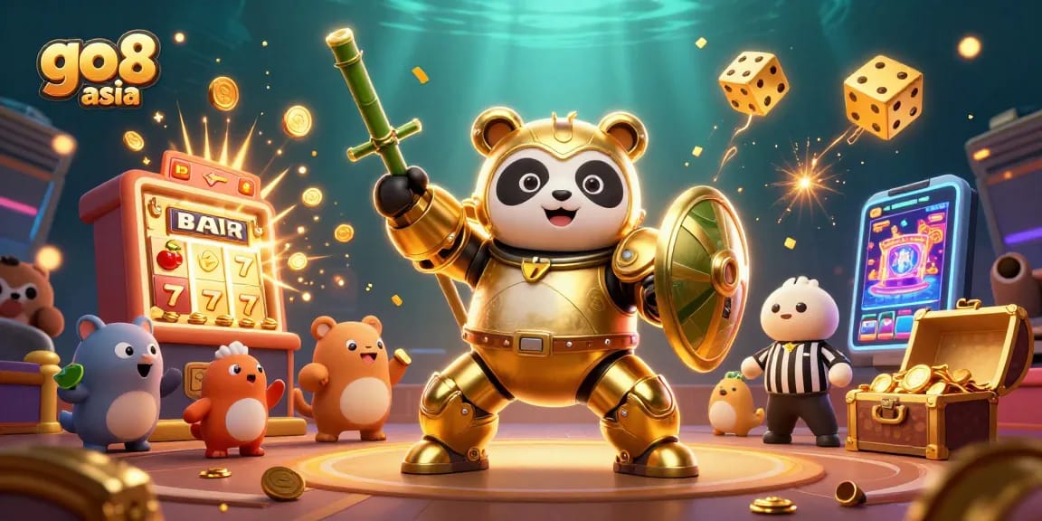 Experience the excitement of go8 asia with a jackpot explosion and vivid casino elements.
