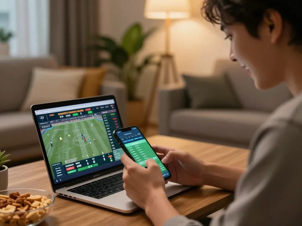 Betting on sports through the xx88 app while enjoying home comforts