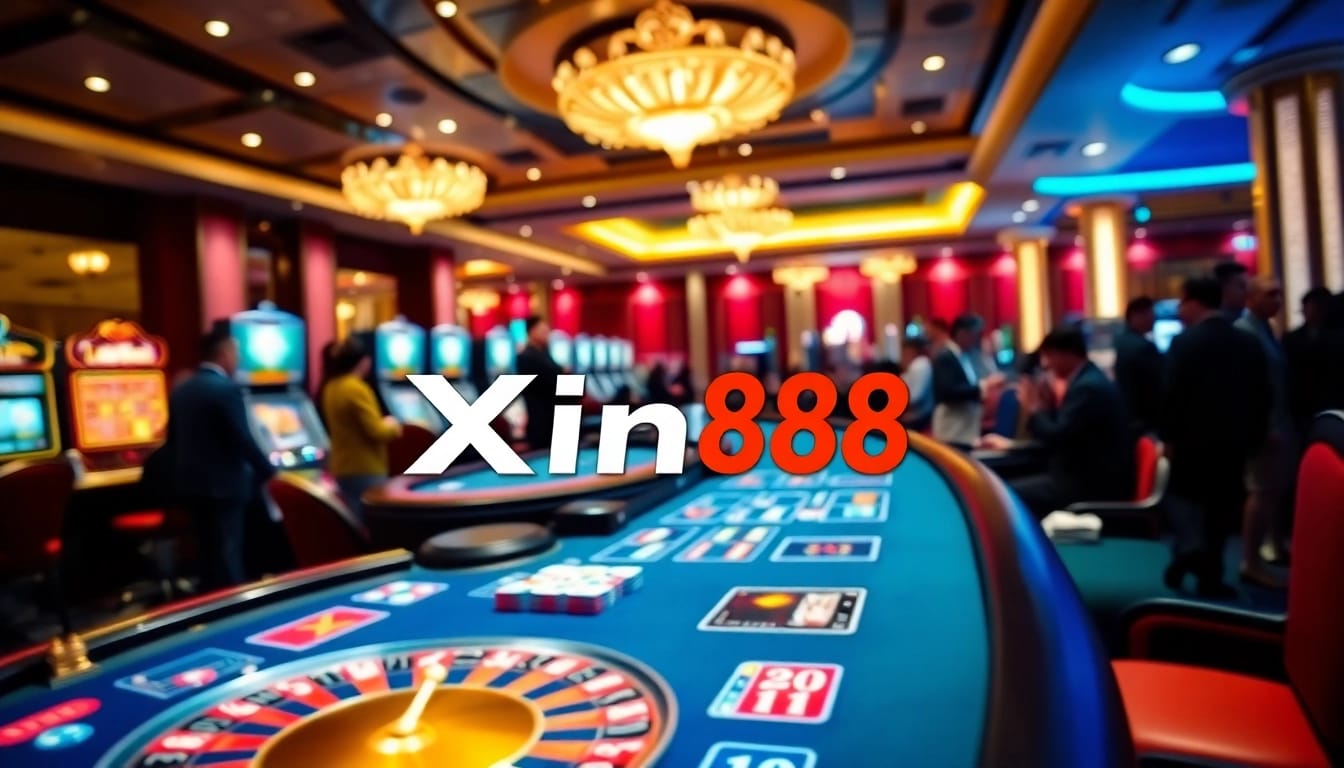 Engage in thrilling gaming experiences at Xin88's vibrant online casino.
