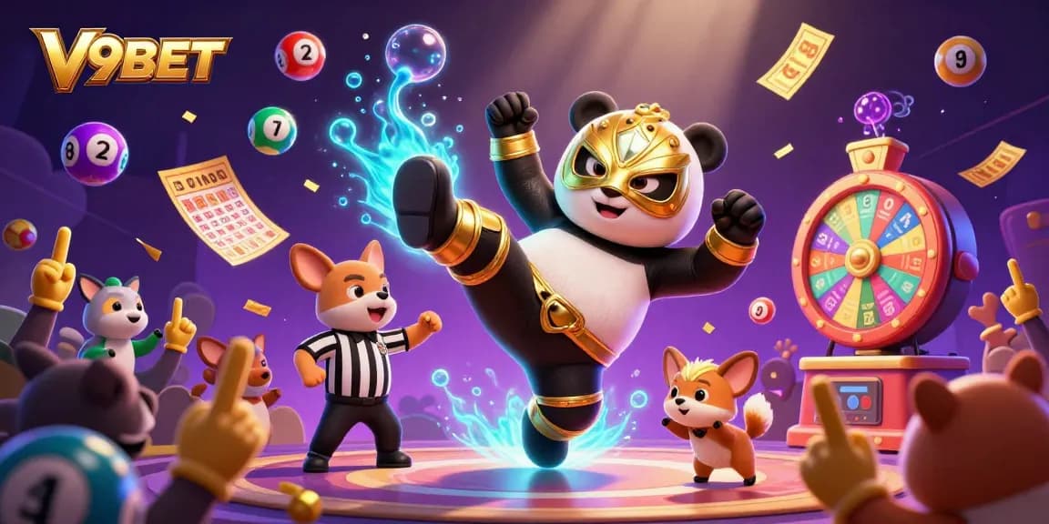 Experience thrilling gameplay at V9BET with vibrant 3D casino elements and excitement.