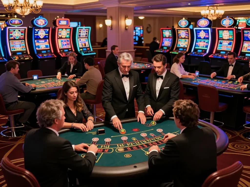 Players enjoy an engaging session at tg88 casino with lively dealer interactions and exciting games.