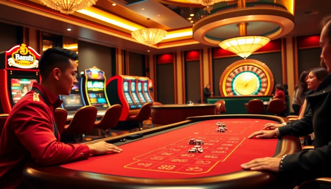 Experience the excitement of gaming at https://188bet8.me/ with professional dealers and vibrant casino tables.