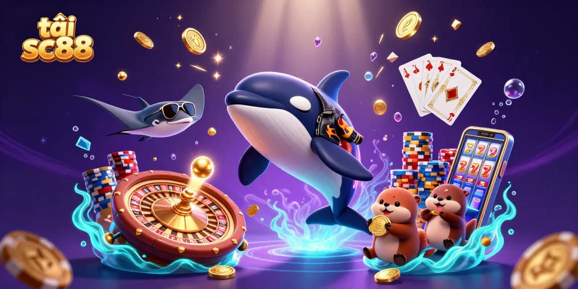 Experience excitement as you tải sc88 for a chance to win with fun sea creatures and dynamic casino themes!