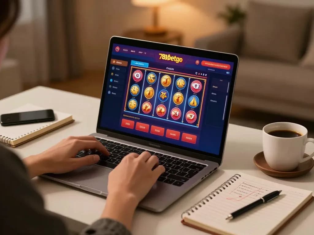 Engaging in online gaming at home using 789betgo for strategic casino play.