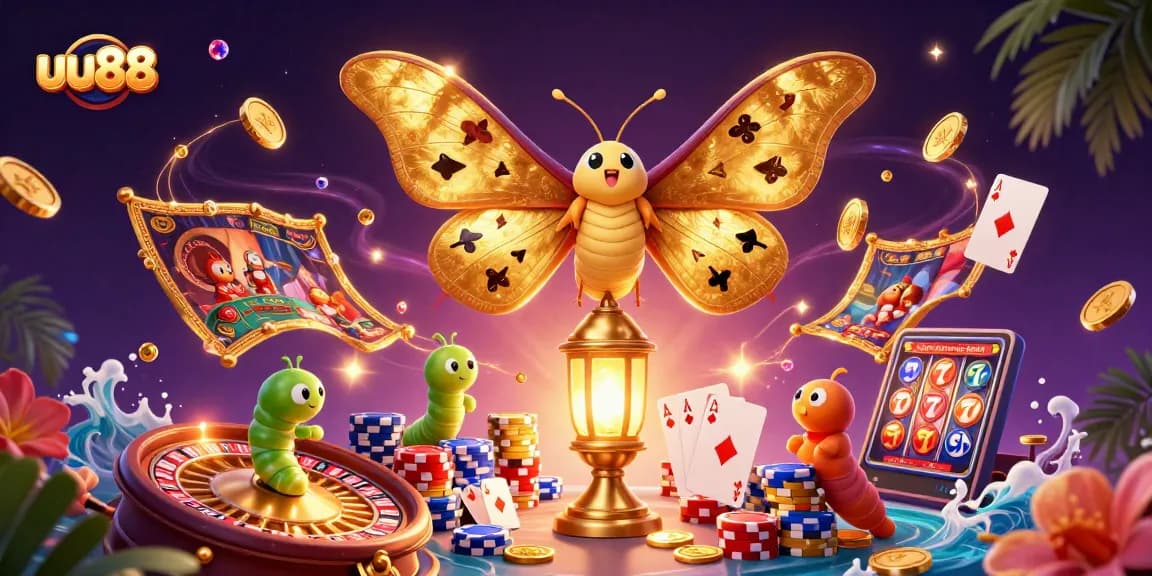 Experience thrilling gameplay with uu88's magical casino scene featuring fun, engaging elements.