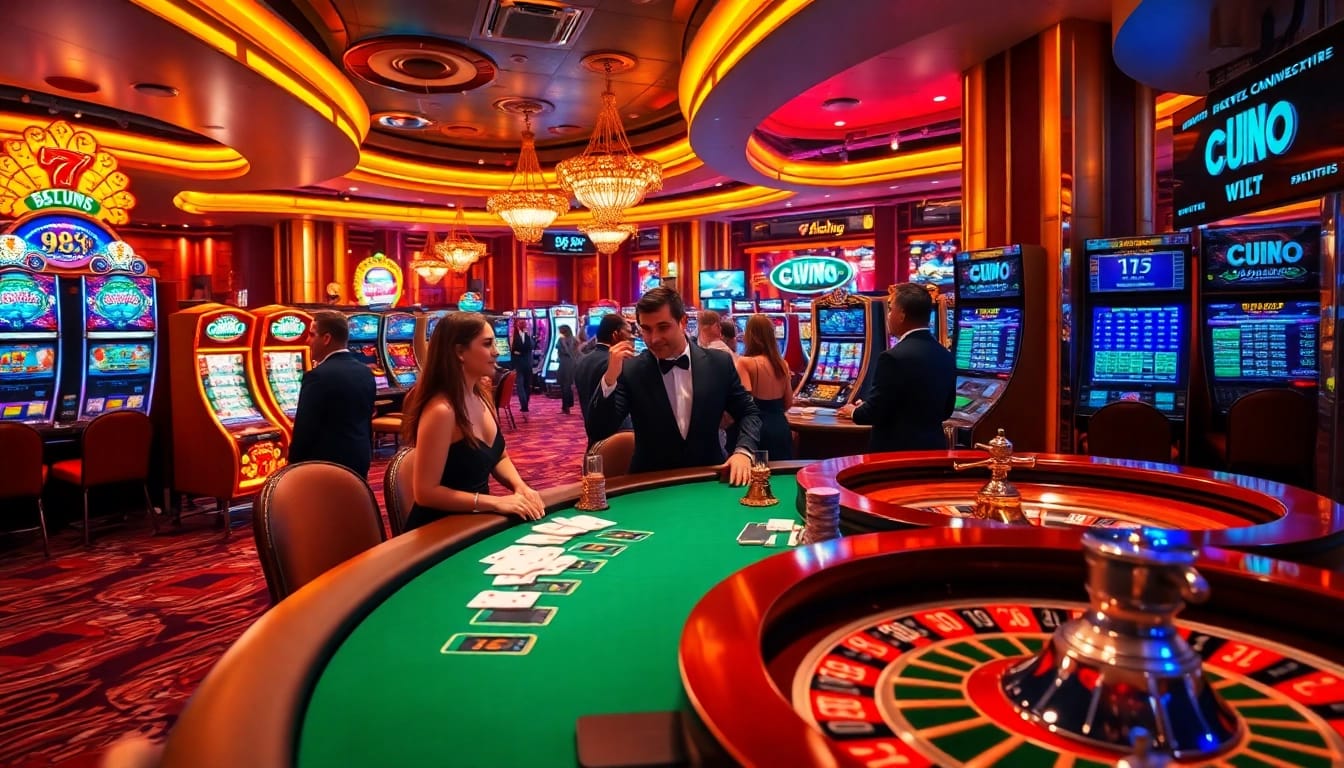 Experience the excitement of the casino with 98 win strategies on display at vibrant tables and machines.