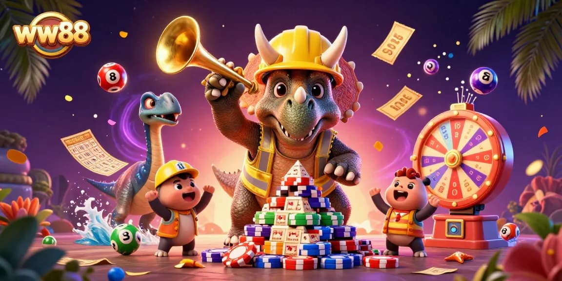 Win big with ww88's exciting games featuring dynamic 3D characters and vibrant casino elements.