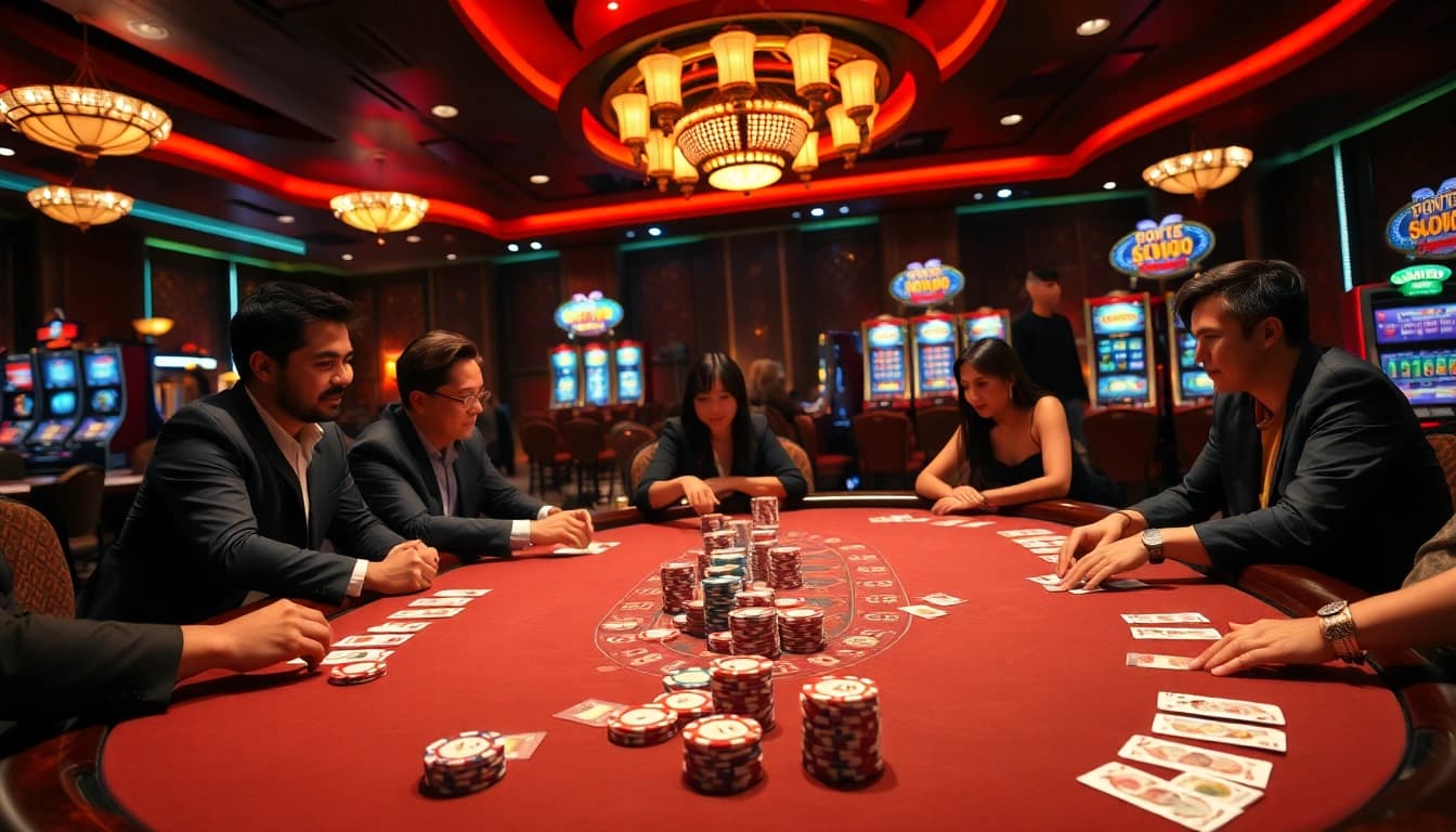 Experience thrilling casino excitement at pg88 with dynamic poker action and roulette wheels.