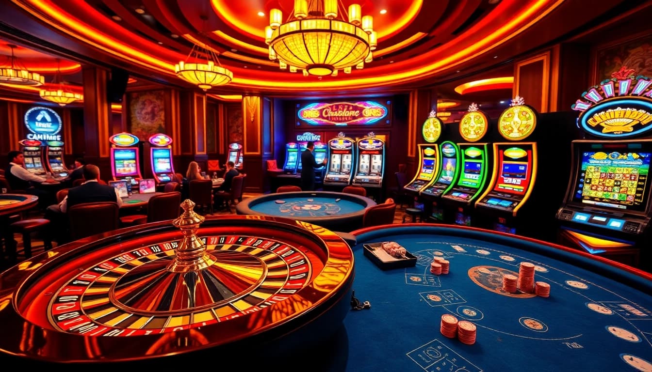 Experience the excitement of Du88.ad with high-stakes gaming at a luxury casino.