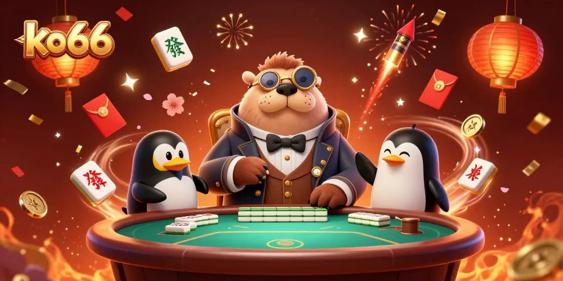 Engage with ko66 themed gaming by the underwater poker table featuring a walrus, penguin dealer, and a bluffing pufferfish.