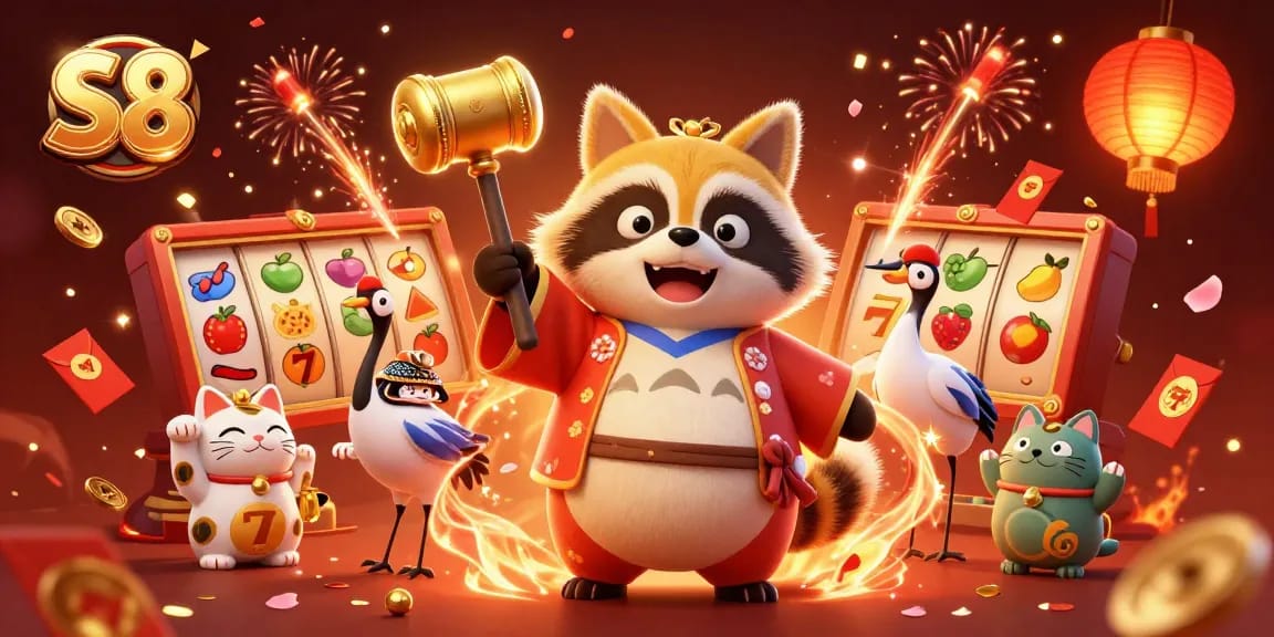S8 brings excitement to players with colorful slots and dynamic fun in a vibrant casino scene