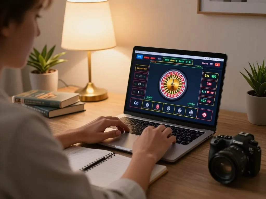 Player engaging in strategic gameplay on sc88 online casino platform, showing live roulette interface.
