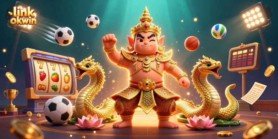 Experience thrilling excitement with link okwin at the vibrant online casino featuring slots and gaming elements.