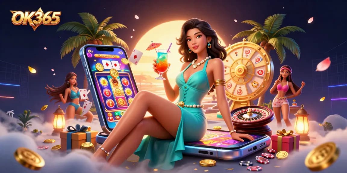 Engage with the vibrant world of OK365 while enjoying a fun-filled casino environment.