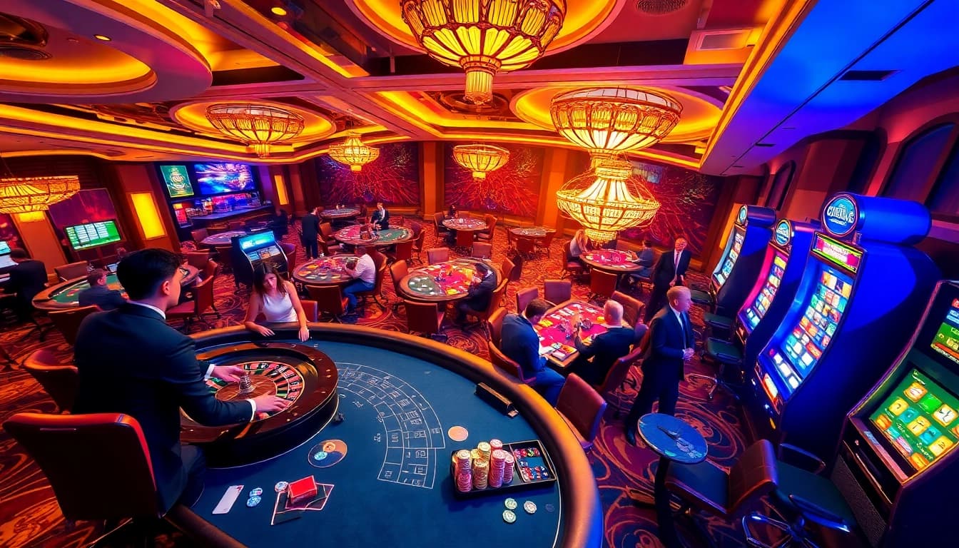 Players enjoy an upscale casino experience at https://88aa.fail/, with vibrant tables and exciting games.