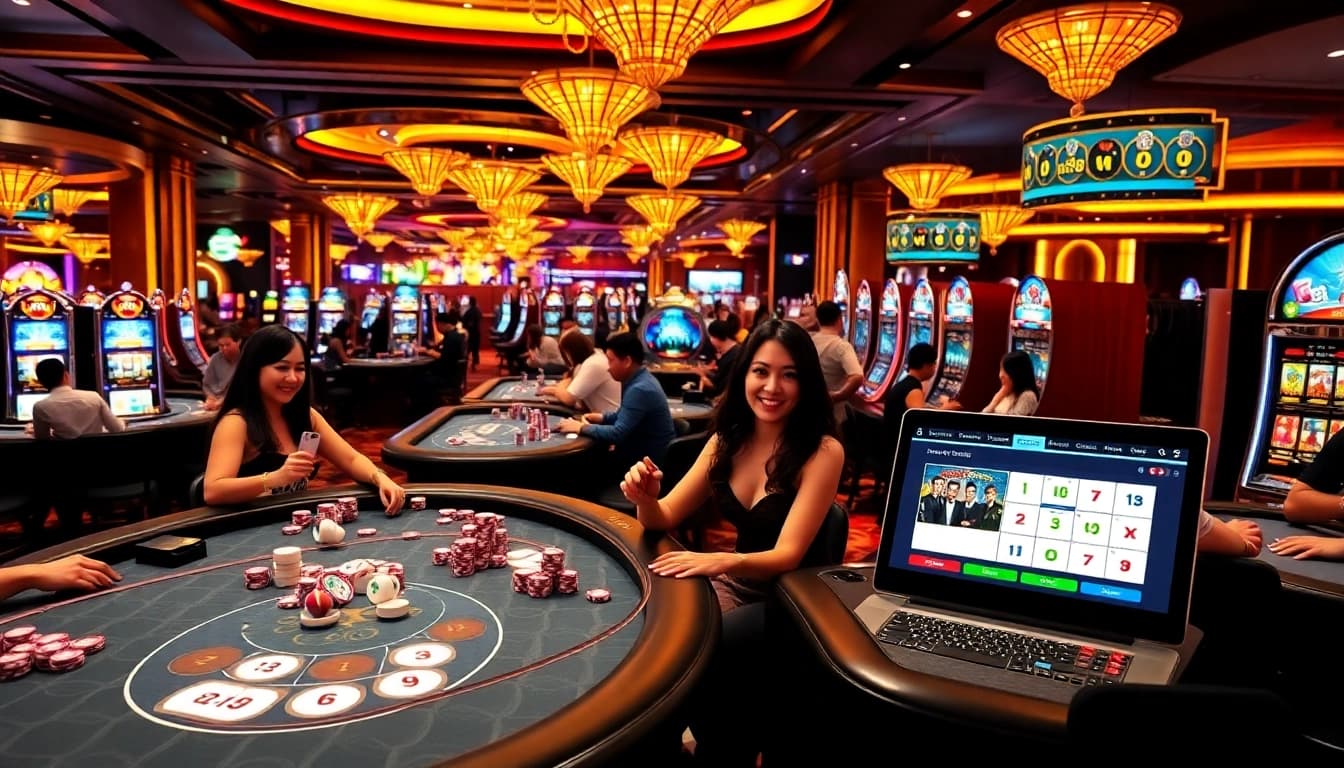 Players enjoying the excitement at 8XX Golf casino, showcasing vibrant games and winning moments.