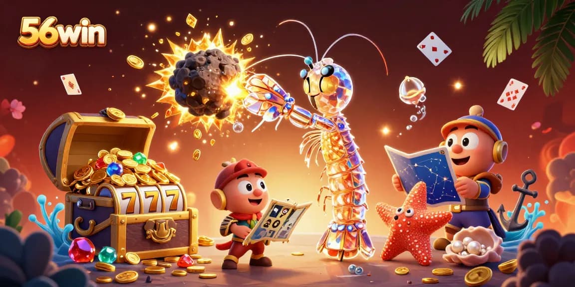 Win big with thrilling moments at 56win casino featuring 3D characters and dynamic gameplay elements.