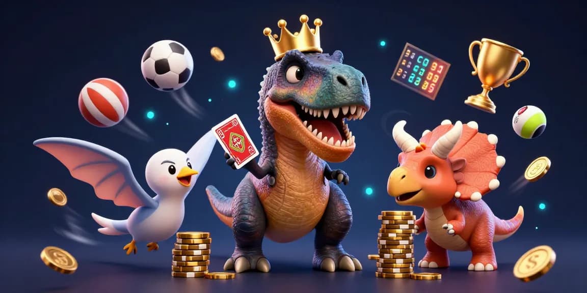 Experience winning moments at rr88 vip with cartoon characters shuffling cards and stacking chips.