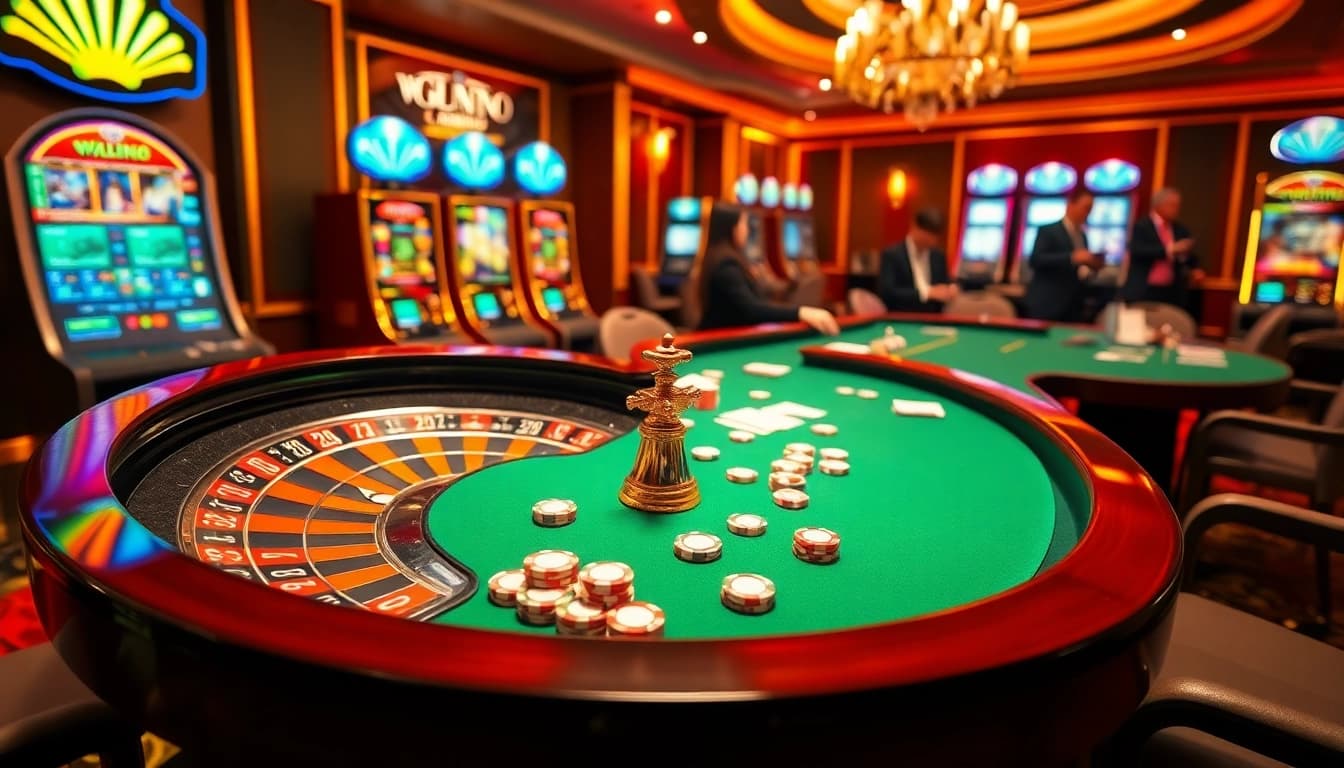 Experience high-stakes gaming excitement with roulette and poker at https://rr88.black/ casino scene.