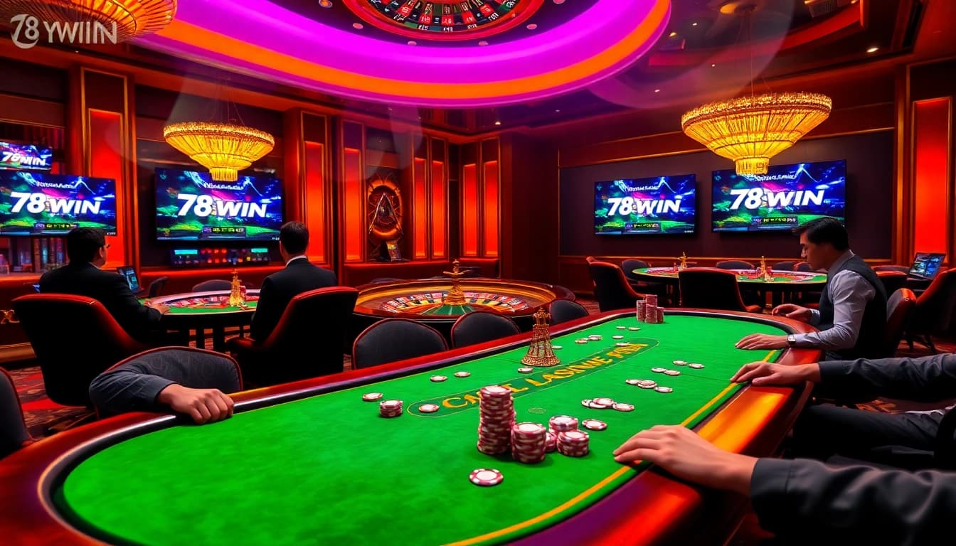 Experience the excitement of 78win đăng nhập with vibrant casino games and thrilling betting action.
