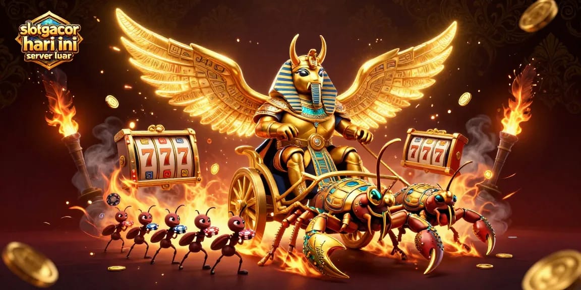 Experience thrilling gameplay with slot gacor hari ini server luar featuring a vibrant, dynamic casino scene.