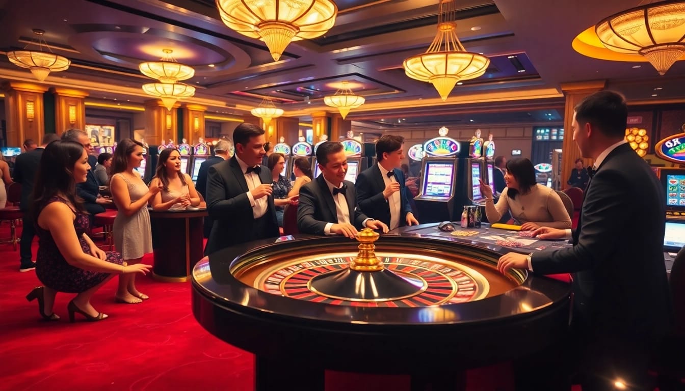 Experience thrilling gameplay and excitement at https://qq88.social/ with glamorous casino visuals.