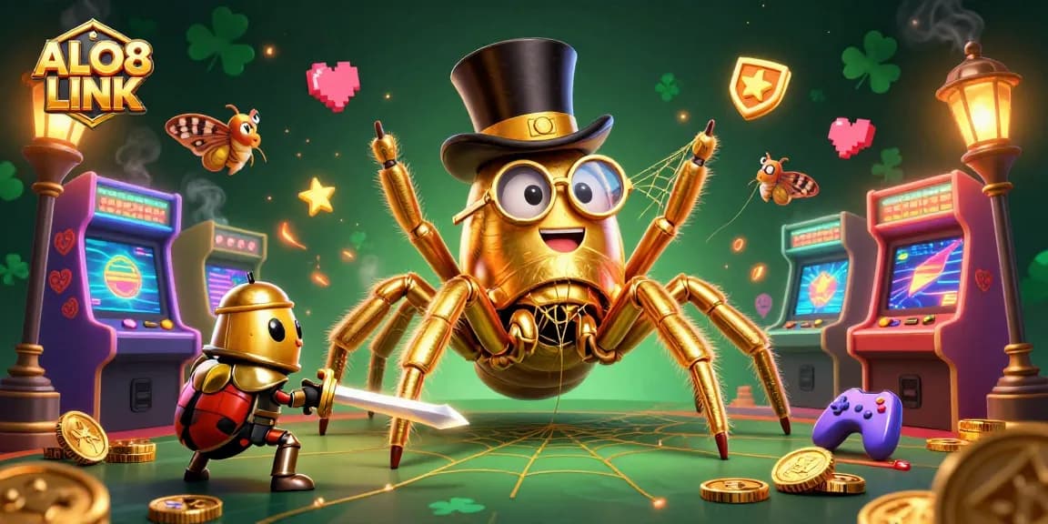 Engage with thrilling ALO8 LINK gameplay experience featuring vibrant casino and gaming elements.