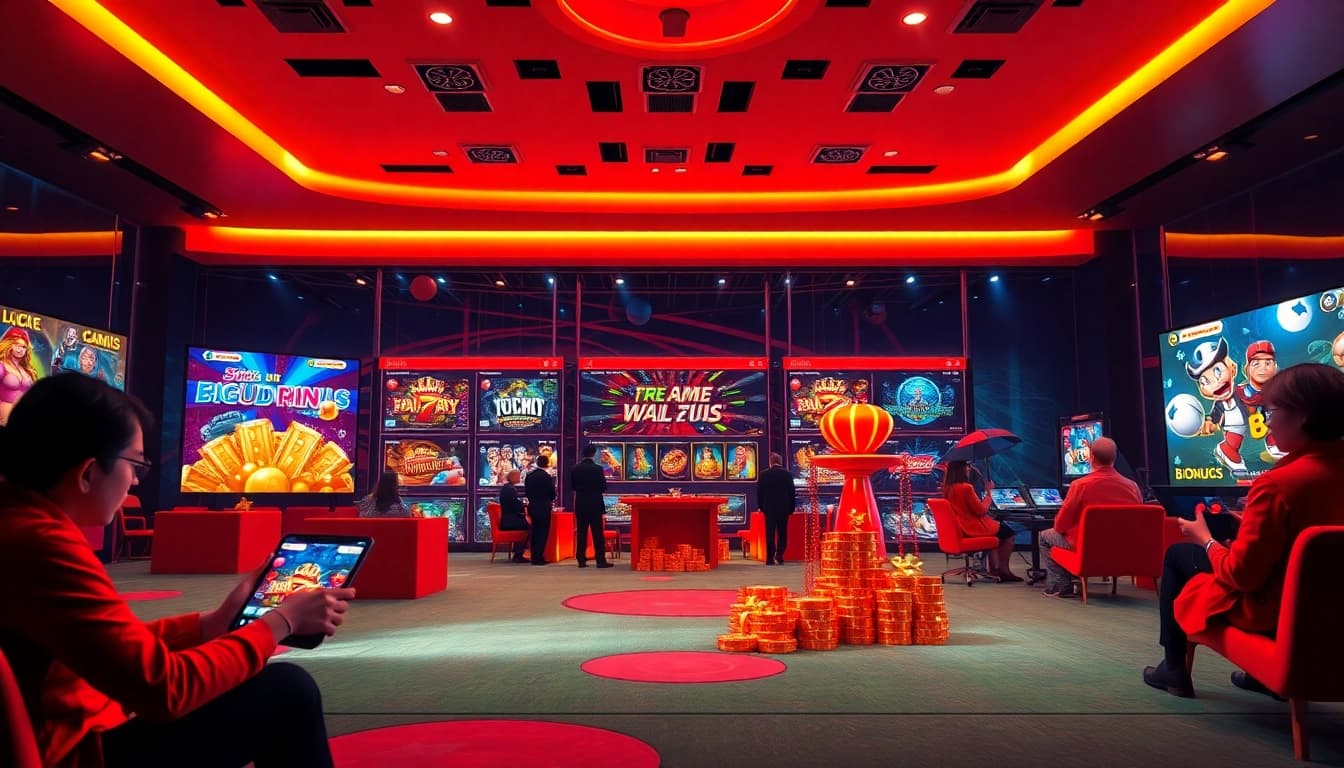 Experience the excitement of 88GO online gaming with a vibrant interface showcasing casino games and promotions.