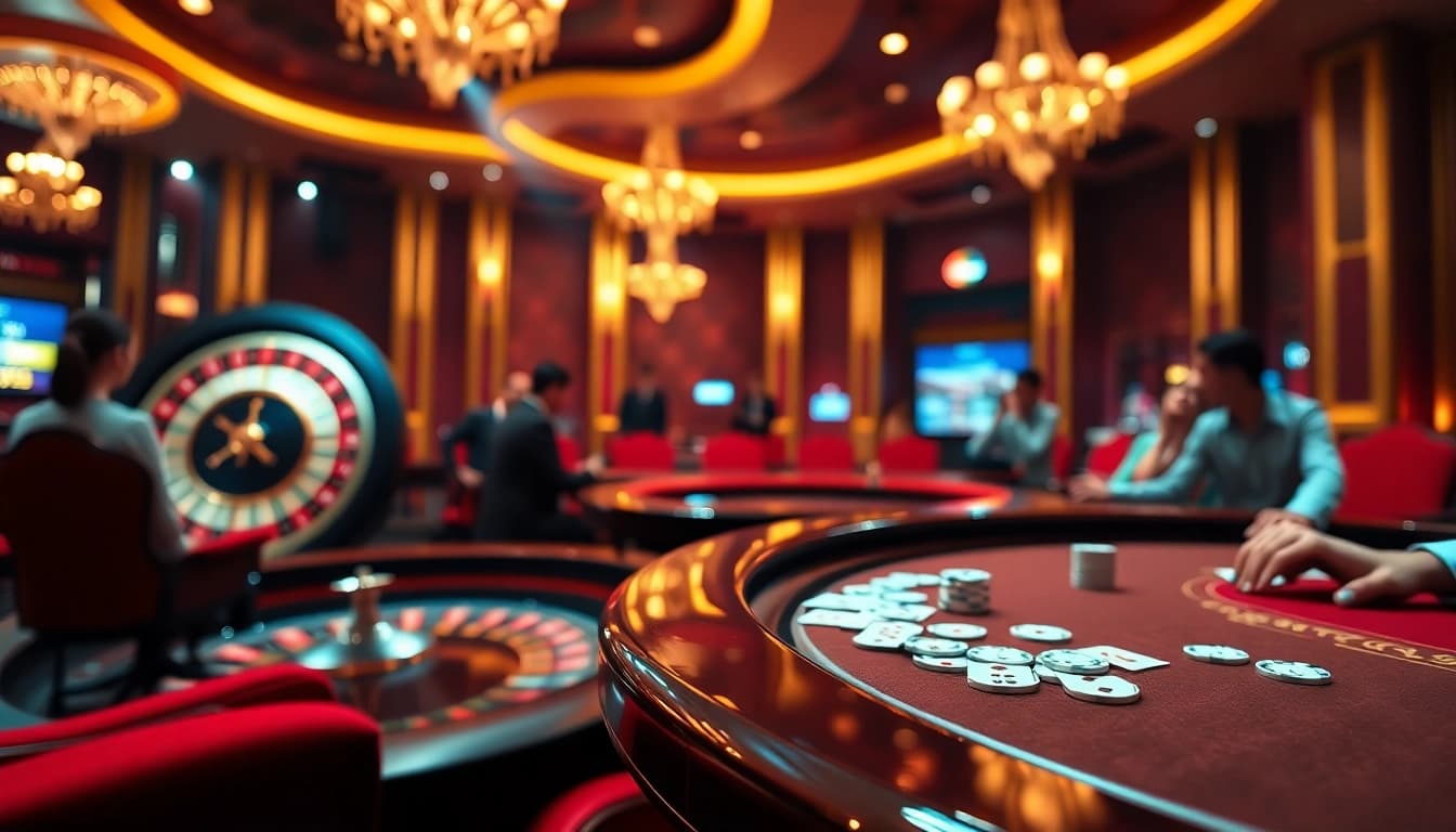 Experience the excitement at trang chủ nohu90 with vibrant casino games and lively players.